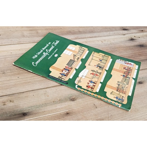 Commercially Canned Foods 1945 High School Manual Booklet Guide - Picture 2 of 10